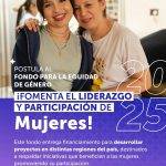 SernamEG Araucanía invita a participar en Fondo para la Equidad de Género 2025