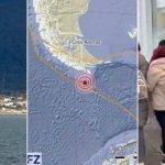 Terremoto de magnitud 7.8 sacude Puerto Williams: emiten alerta de tsunami para Magallanes y la Antártica chilena