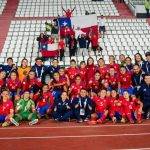 Cumplieron las chicas de la rojita femenina. Van al hexagonal sudamericano