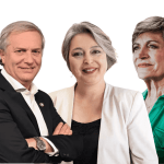 Kast y Jara lideran carrera presidencial; Matthei cae al tercer lugar