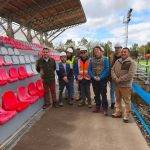 CORE Chiloé constata 90% de avance en obras del Estadio Municipal de Quemchi