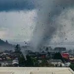 DMC emite aviso por nubes con características tornádicas en Biobío y La Araucanía