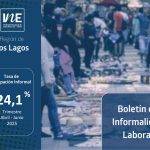 Ocupación informal en Los Lagos se ubicó en 24,1% entre abril y junio de 2025