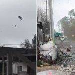 VIDEO | Tornado azota Linares y genera daños en infraestructura y servicios básicos
