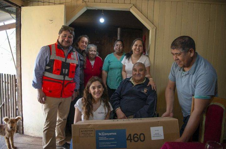 Fundación de Andrónico Luksic entrega más de 100 ayudas técnicas a personas con movilidad reducida en Galvarino
